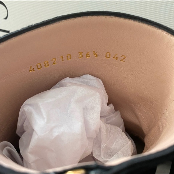 New authentic Gucci Marmont 75 boots - Picture 4 of 5
